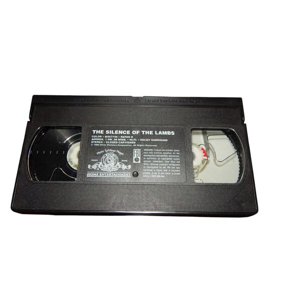 THE SILENCE OF THE LAMBS vintage VHS in original paper case - Picture 3 of 7